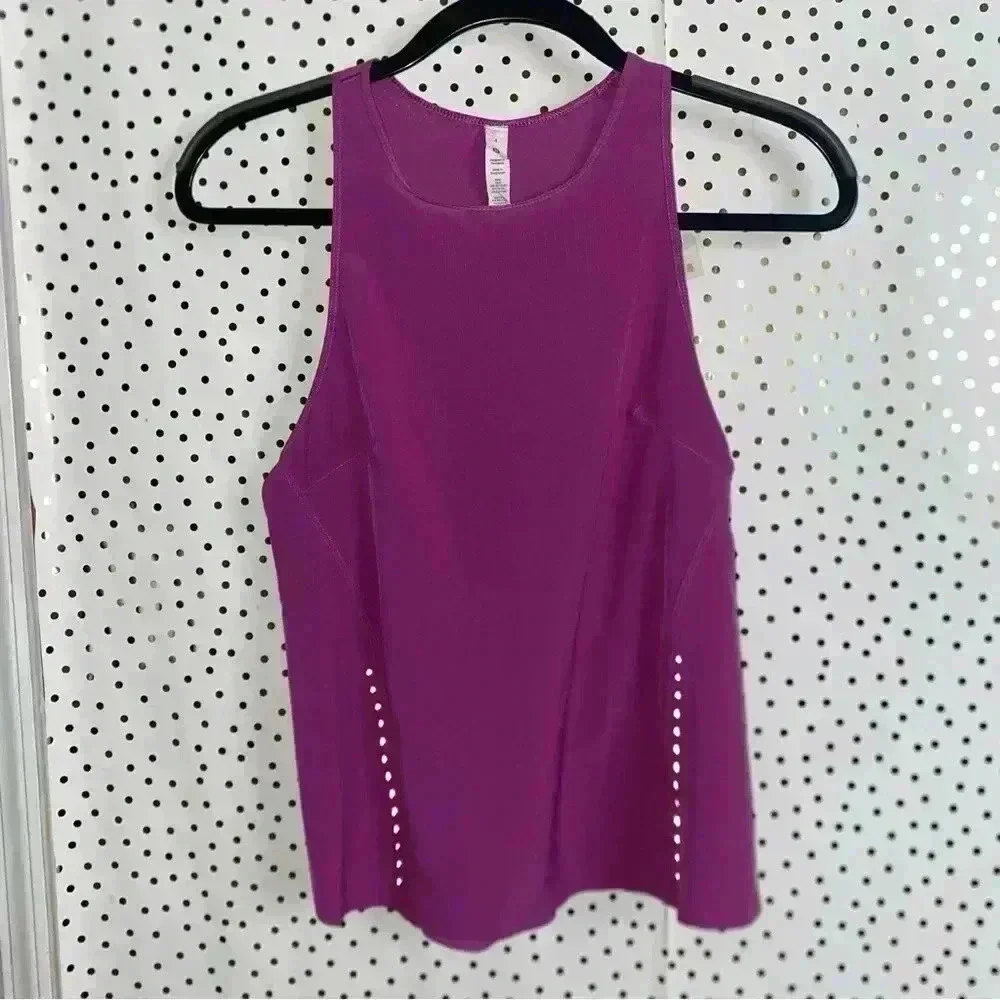 Lululemon Lightweight Stretch Run Tank Plum